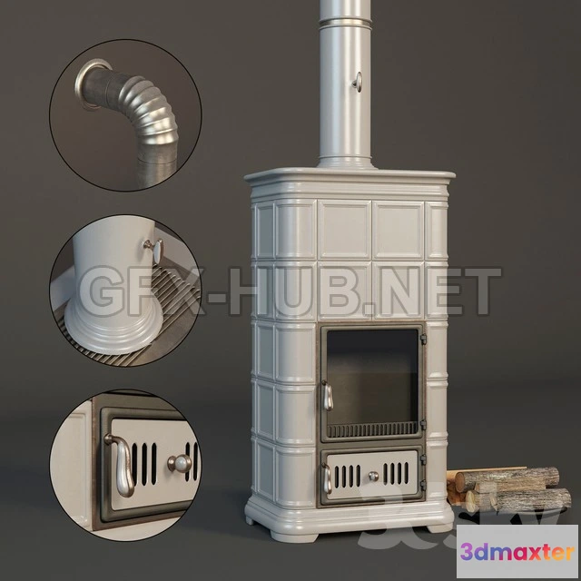 1093644 - Tiled stove - 227201