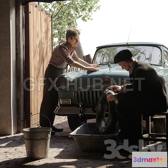 1093716 - Tomorrow is a day off1961 3d Model - 227273