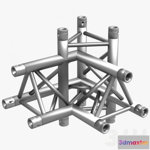 1093904 - Triangular Truss Corner Junction 102 - 227461