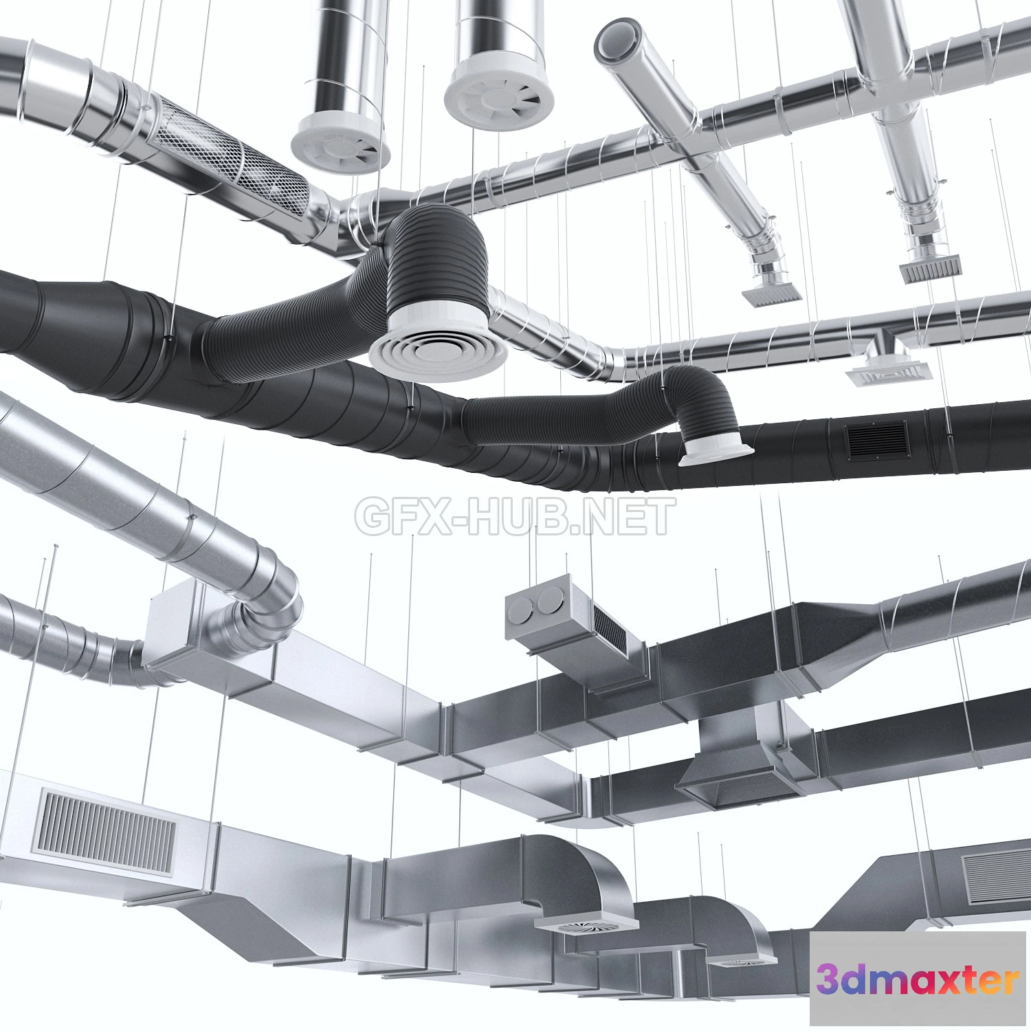 1094406 - Ventilation system 3d Models - 227963