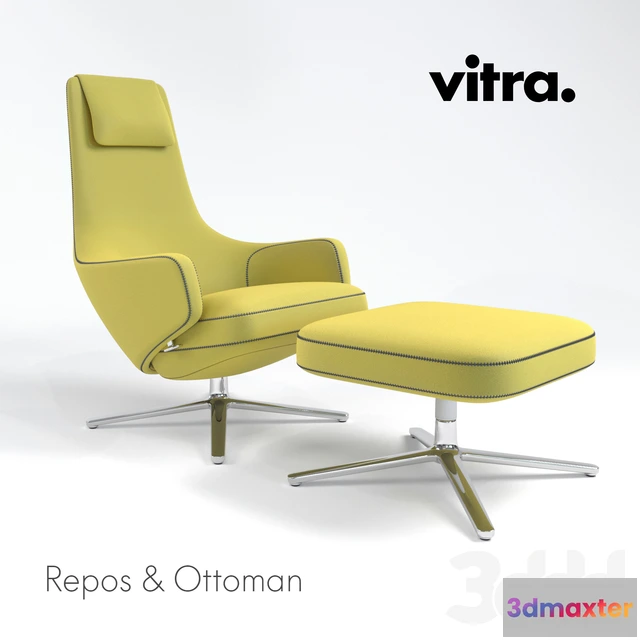 1094682 - Vitra Repos and Ottoman - 228239