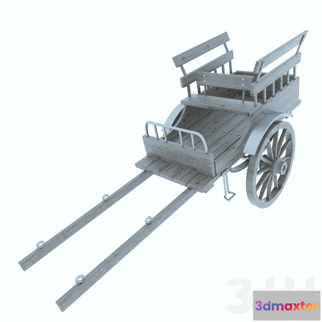 1095368 - Wooden cart - 228925