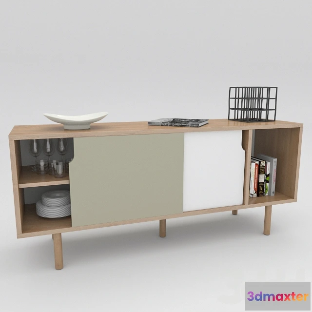 1095420 - Wooden Sideboard - 228977