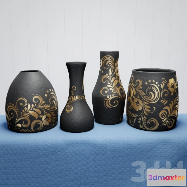 1096550 - вазы Золотой декор - 230107