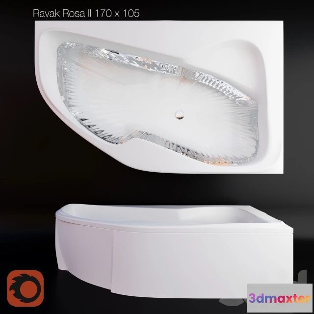 1096578 - Ванна Ravak Rosa II - 230135