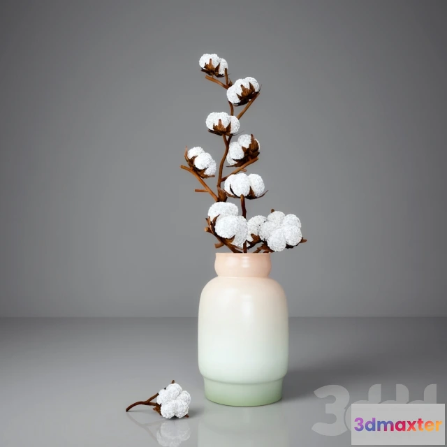 1096644 - Ветка хлопка - 230201