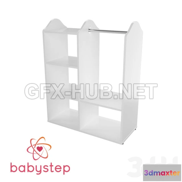 1096874 - Гардероб детский babystep Классика980 открытый - 230431