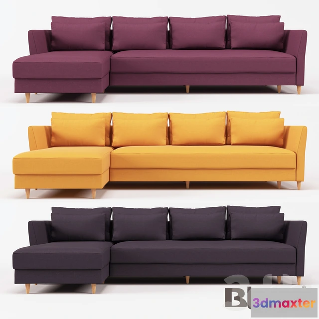 1097948 - Диван угловой Атари в конфигурации БМР-АР-3ТМ-БМЛ от производителя Blest TM - 231505