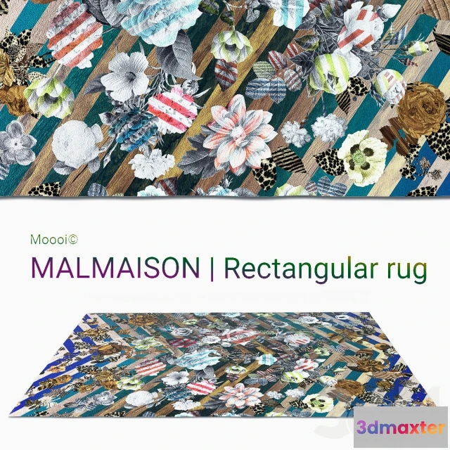 1098930 - Ковер Moooi MALMAISON Rectangular rug - 232487