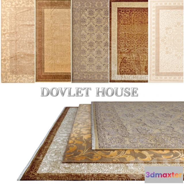 1099008 - Ковры DOVLET HOUSE 5 штук (part 111) - 232565