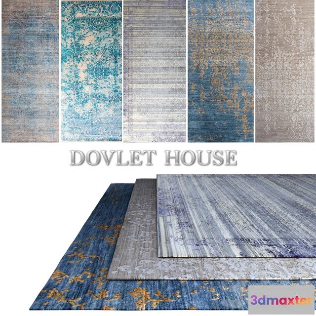 1099076 - Ковры DOVLET HOUSE 5 штук (part 142) - 232633