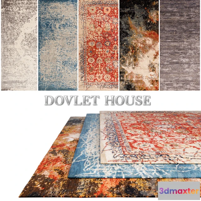 1099138 - Ковры DOVLET HOUSE 5 штук (part 172) - 232695