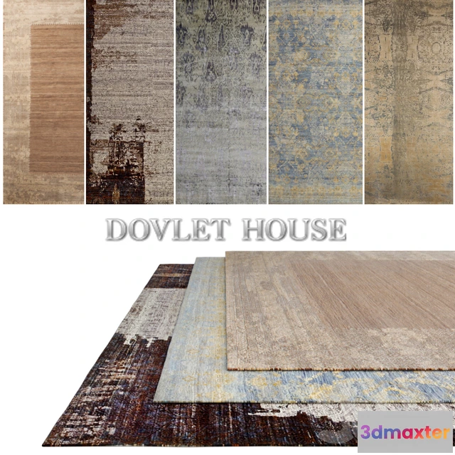 1099220 - Ковры DOVLET HOUSE 5 штук (part 45) - 232777