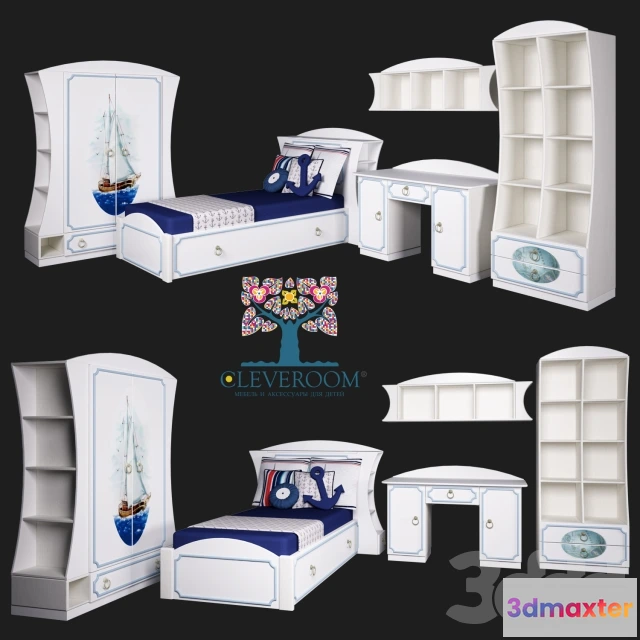1099404 - Коллекция детской мебели Регата от CLEVEROOM - 232961