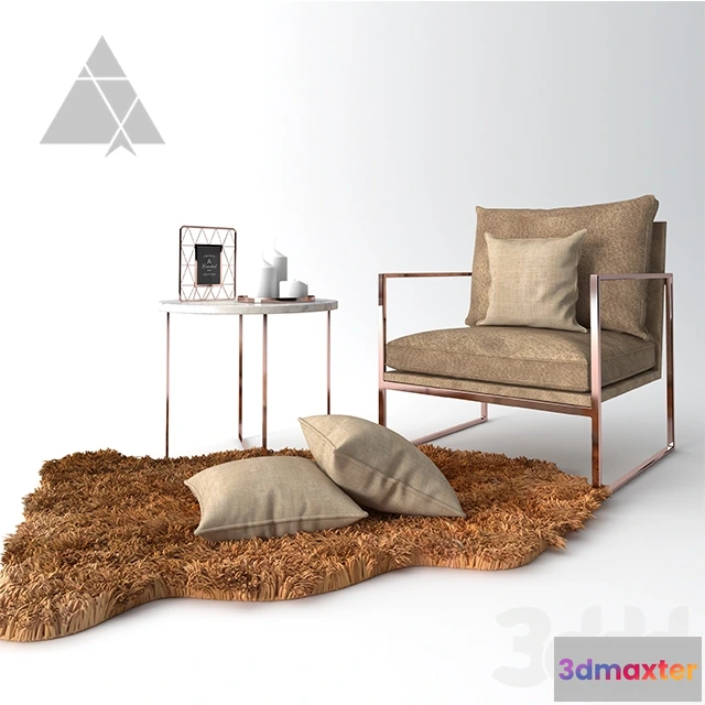 1100378 - кресло с декором - 233935