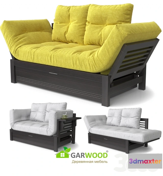 1100818 - Кушетка ART1 GARWOOD - 234375