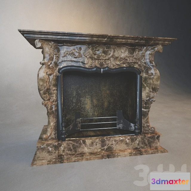 1102056 - Мраморный камин - 235613