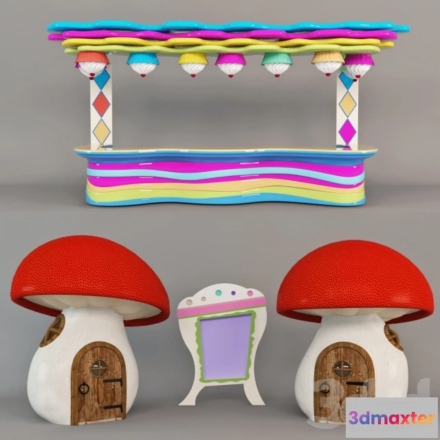 1102174 - Набор елементов для детского развлекательного центра - 235731