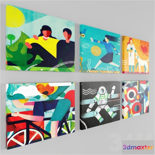 1102198 - набор картин 2 - 235755