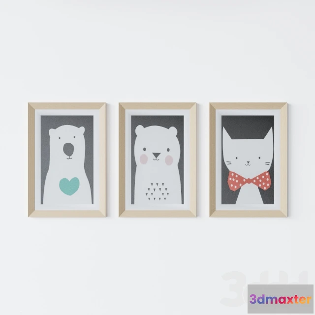 1102280 - Набор постеров для детской_4 - 235837