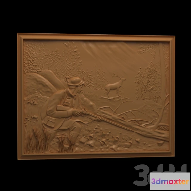 1102980 - Панно Охотник - 236537