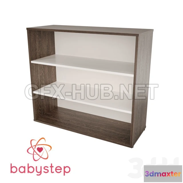 1104922 - Стеллаж детский babystep Лофт800 горизонтальный - 238479