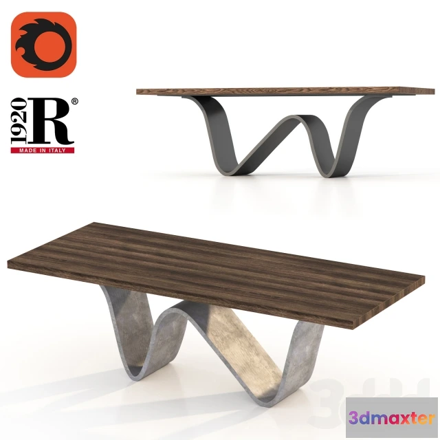 1105054 - Стол Bree e Onda Riva 1920 - 238611