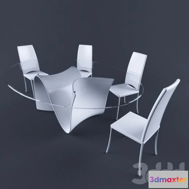 1105114 - Стол Tonin Casa Wave - 238671