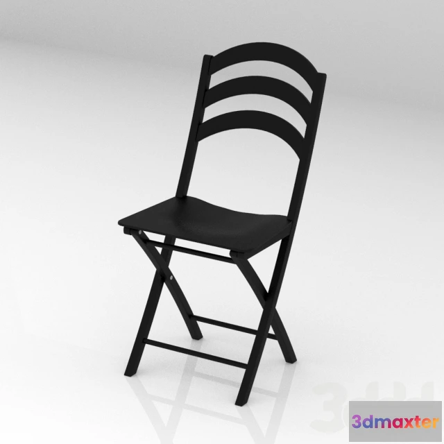 1105758 - Стул чёрный складной - 239315