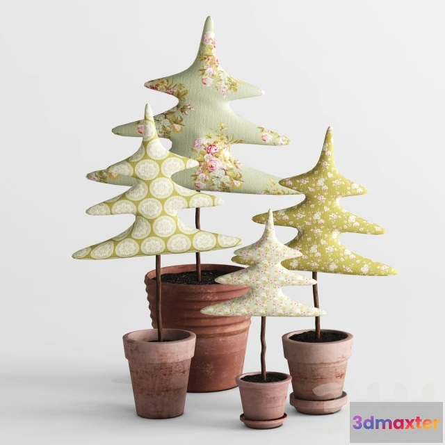 1105900 - Текстильные елочки - 239457