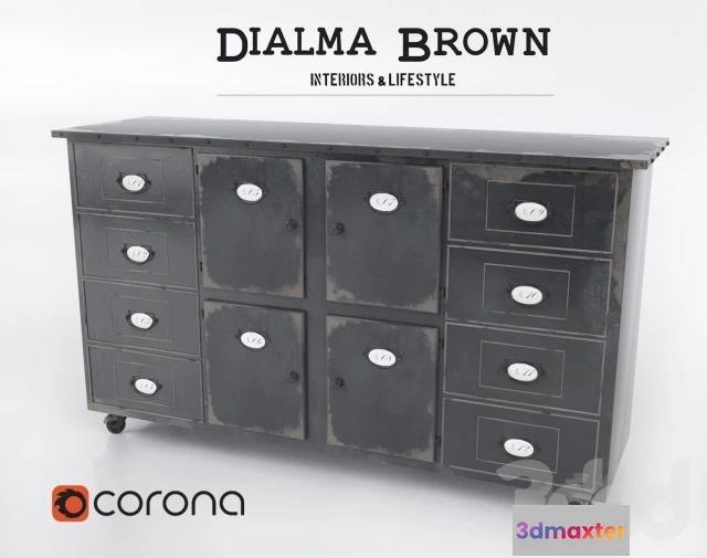 1106140 - Тумба Dialma Brown - 239697