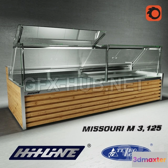 1106582 - Холодильная витрина Missouri M 3.125 D - 240139