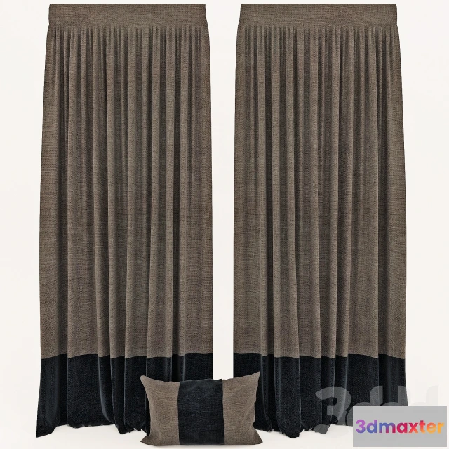 1107000 - Штора и подушка Kelly Hoppen - 240557