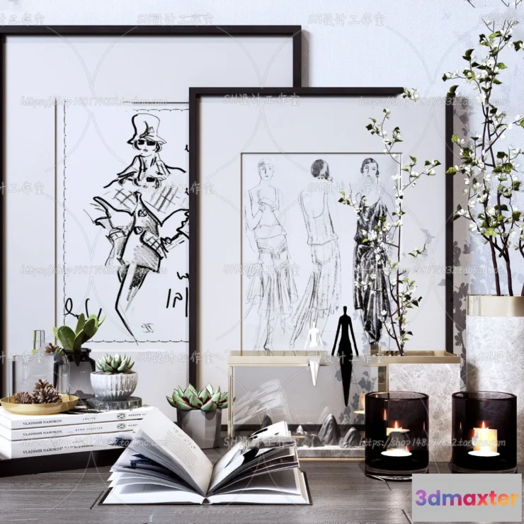 1131586 - Decorative Sets - 3D Models - 0055