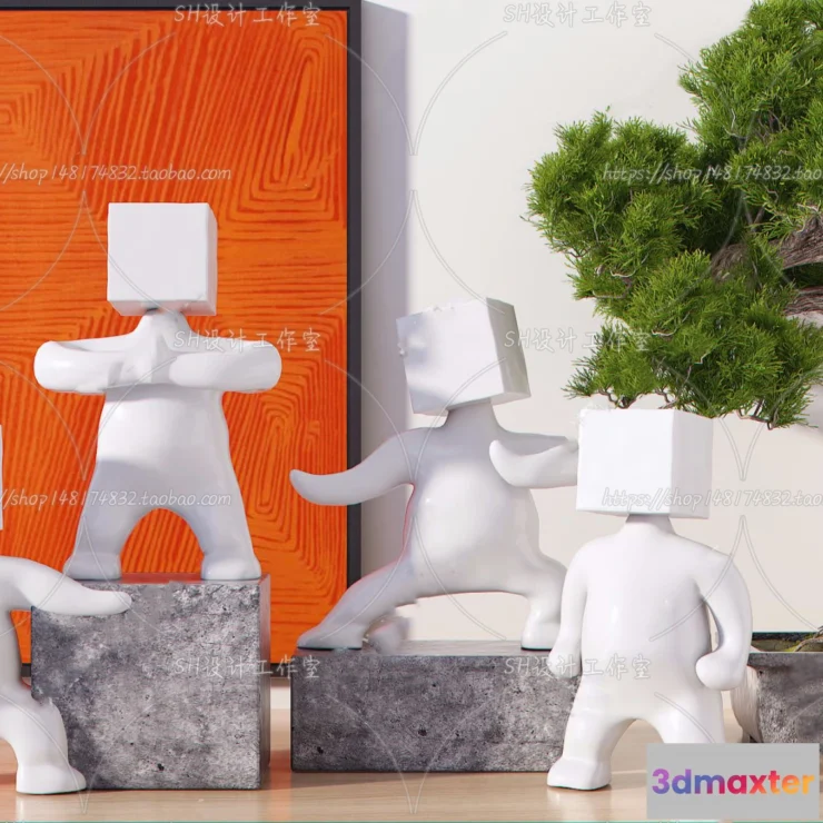 1131688 - Decorative Sets - 3D Models - 0106