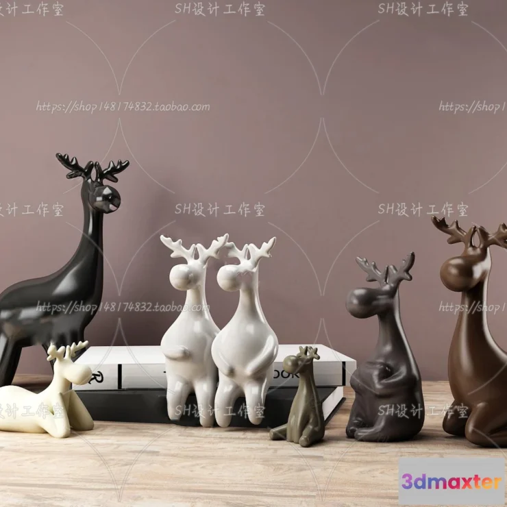 1131700 - Decorative Sets - 3D Models - 0112