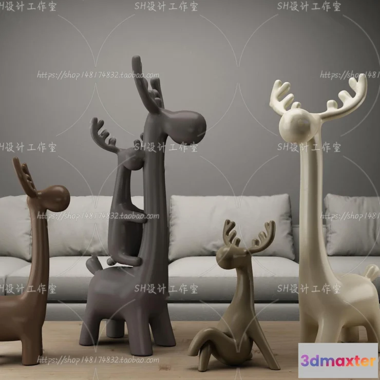 1131706 - Decorative Sets - 3D Models - 0115