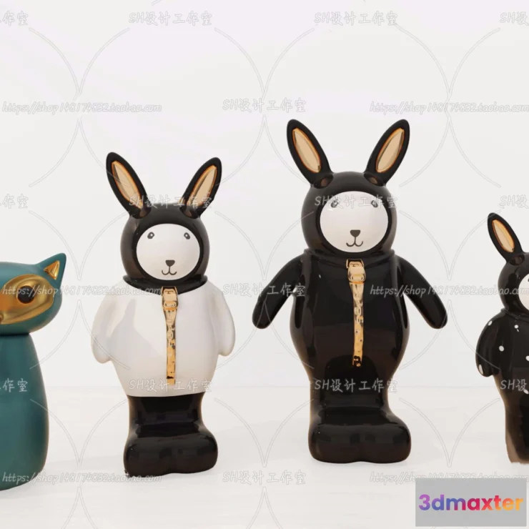 1131708 - Decorative Sets - 3D Models - 0116