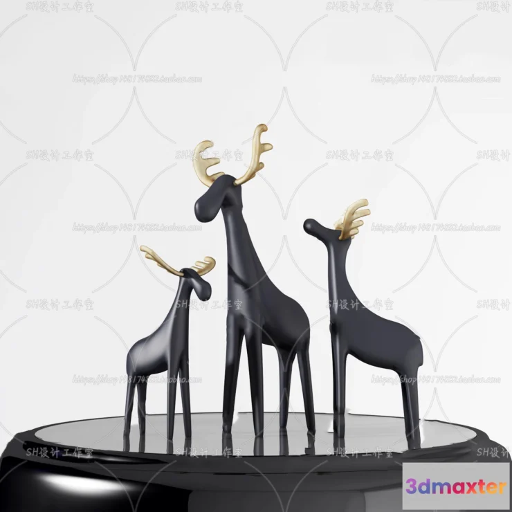 1131720 - Decorative Sets - 3D Models - 0122