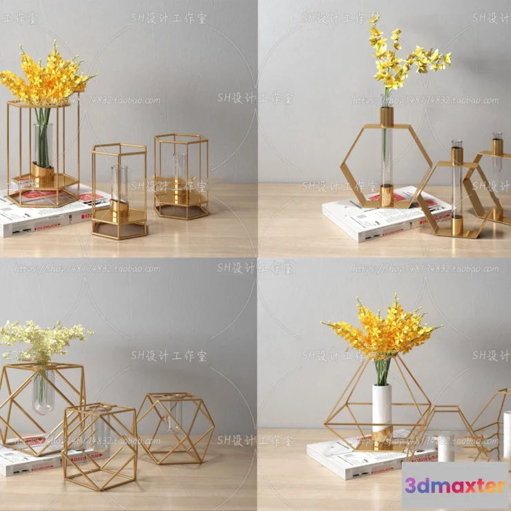 1131732 - Decorative Sets - 3D Models - 0128