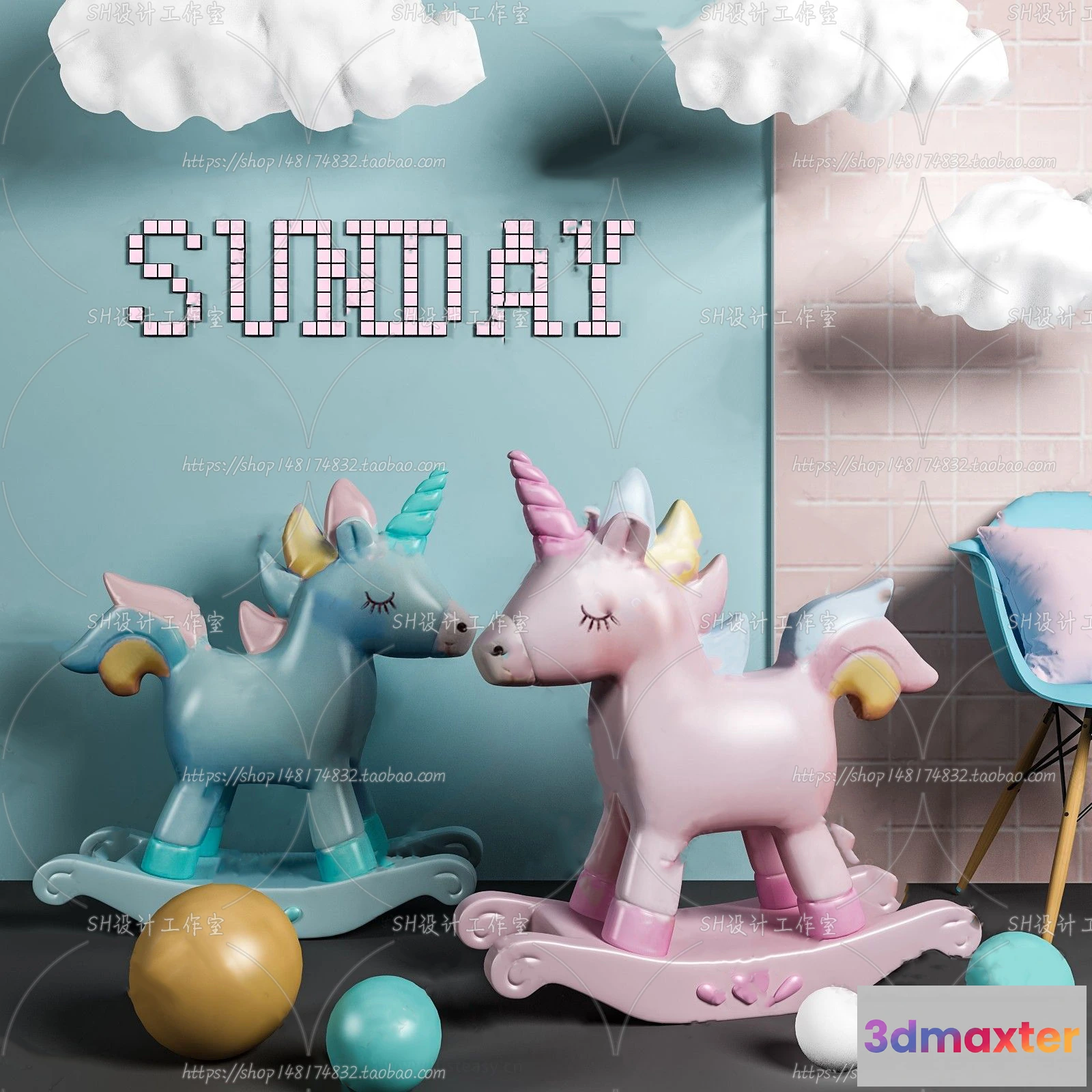 1131738 - Decorative Sets - 3D Models - 0131