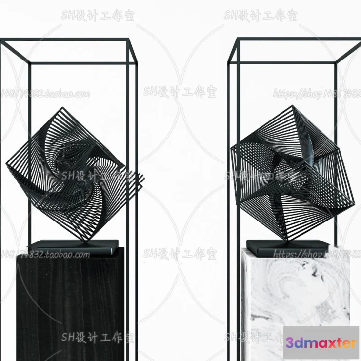 1131748 - Decorative Sets - 3D Models - 0136