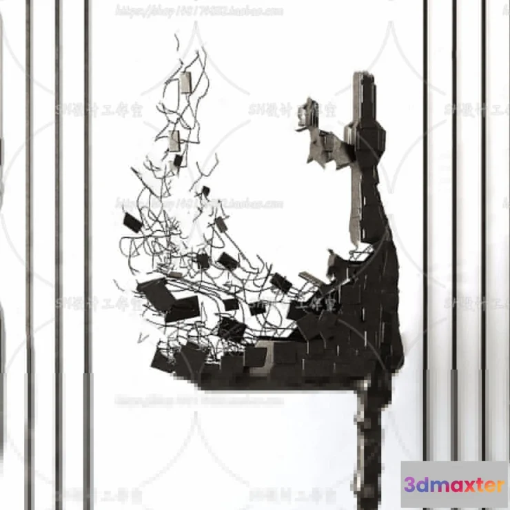 1131754 - Decorative Sets - 3D Models - 0139