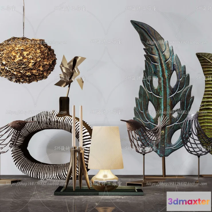 1131766 - Decorative Sets - 3D Models - 0145