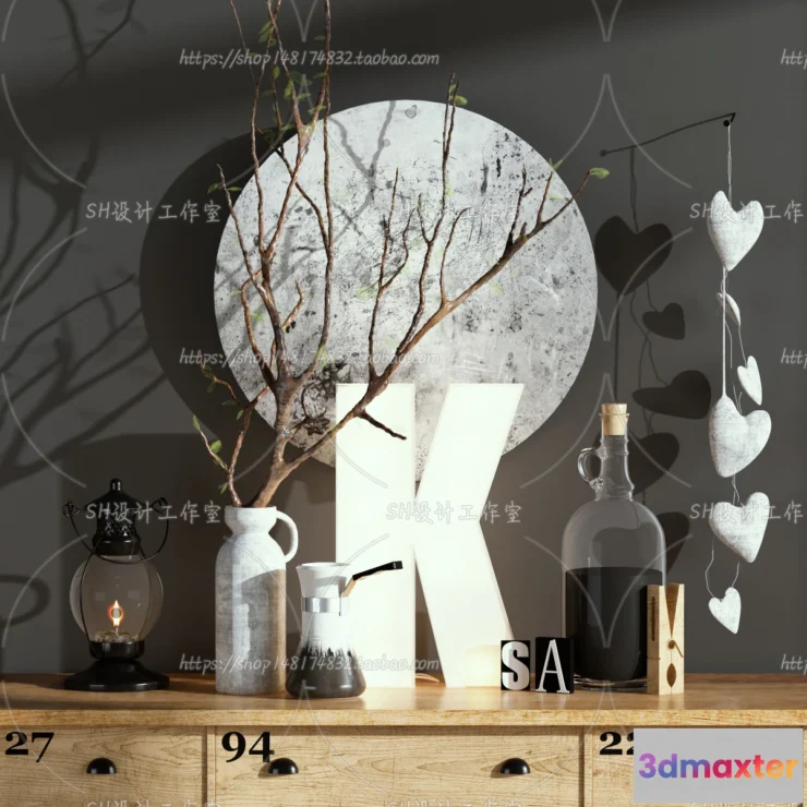 1131770 - Decorative Sets - 3D Models - 0147