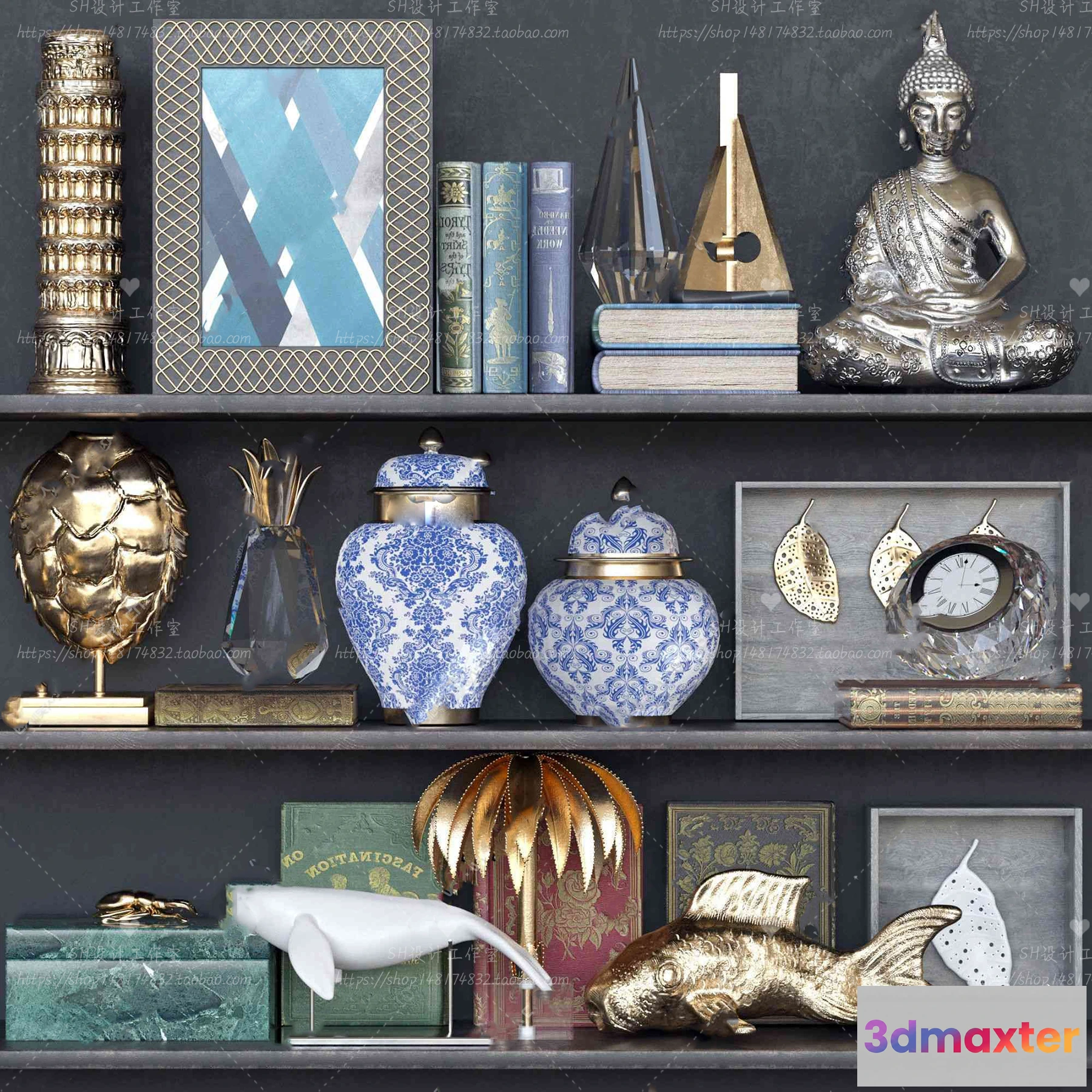 1131788 - Decorative Sets - 3D Models - 0156