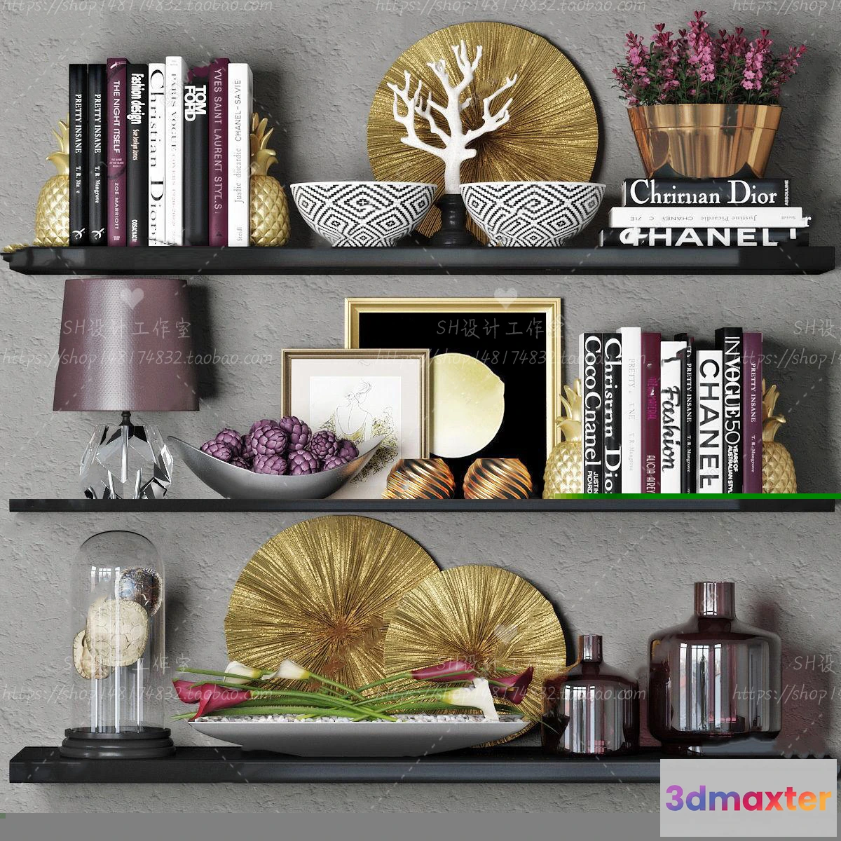 1131800 - Decorative Sets - 3D Models - 0162