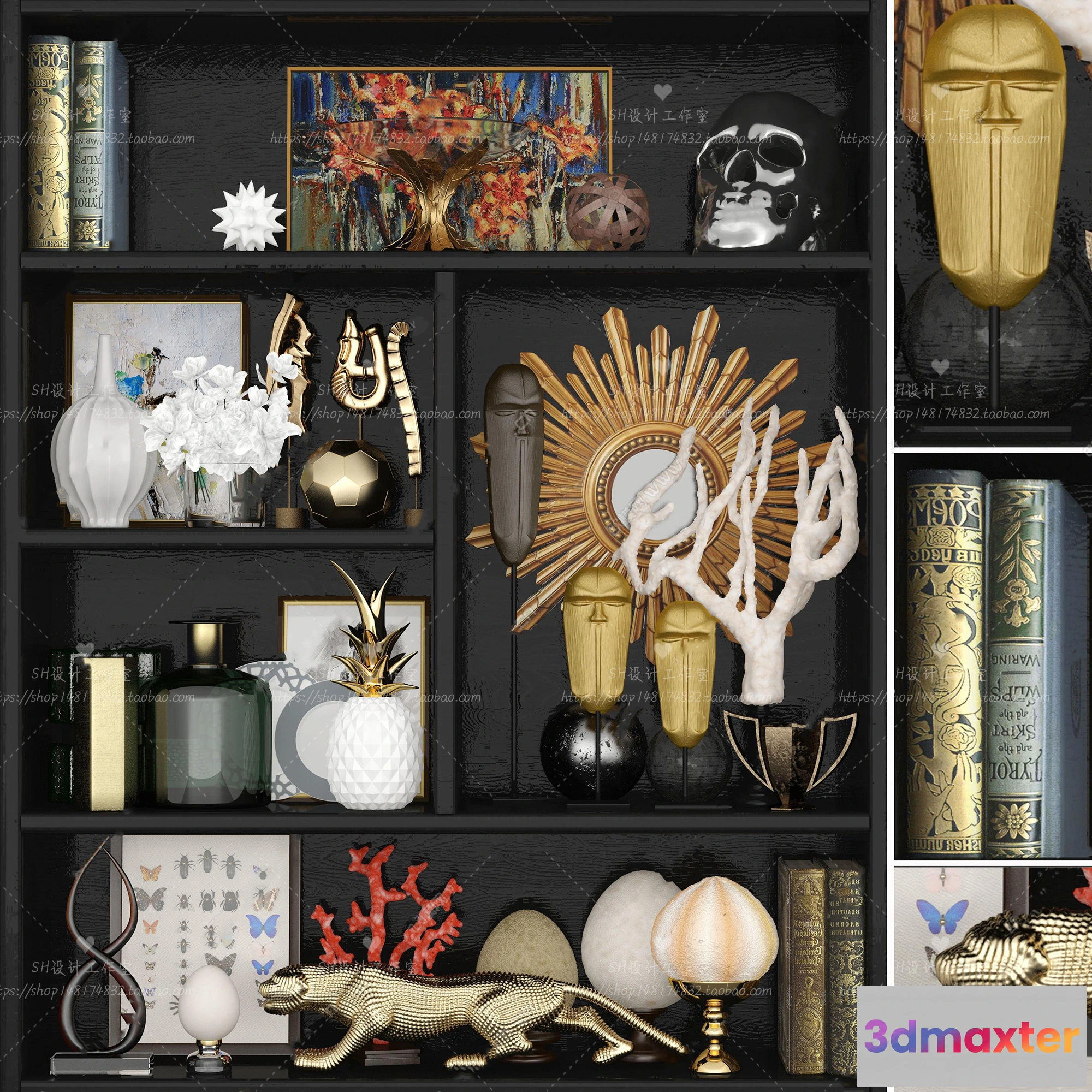 1131802 - Decorative Sets - 3D Models - 0163