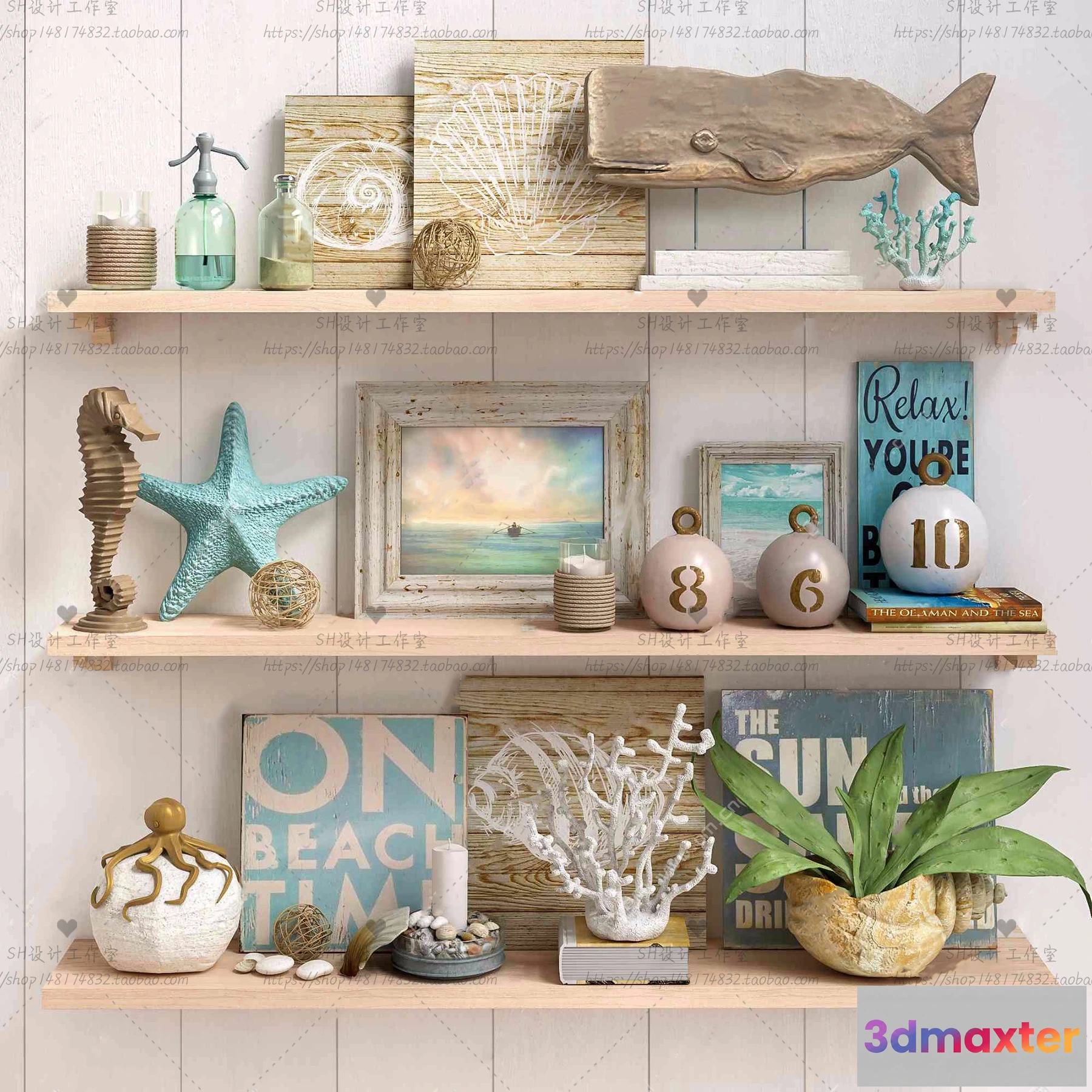 1131818 - Decorative Sets - 3D Models - 0171