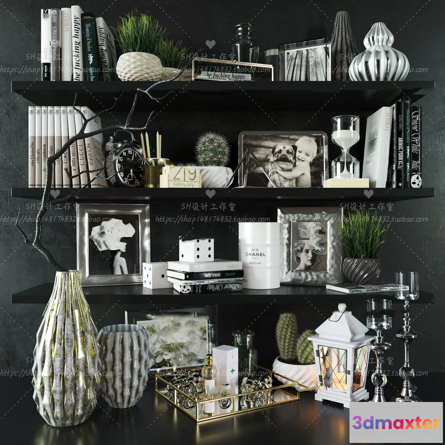 1131844 - Decorative Sets - 3D Models - 0184